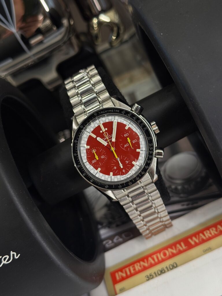 Omega Speedmaster Reduced Michael Schumacher Red – Omega